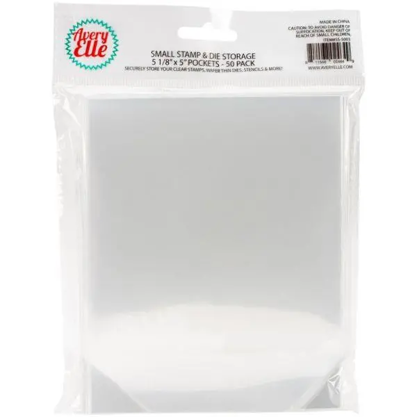 Stamp & Die Storage Pockets  - 50 Count 1