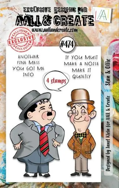 Stan & Ollie - Clear Stamps 1