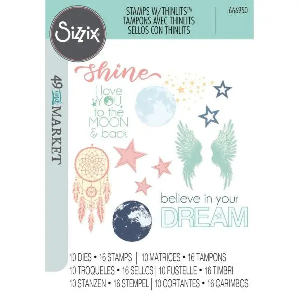 Starlight Dreams - Stamp & Die Set 1