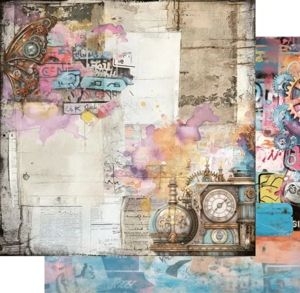 Steampunk Grafitti - Mechanism 1