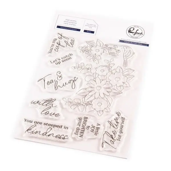 Steeped In Kindness - Clear Stamps 1