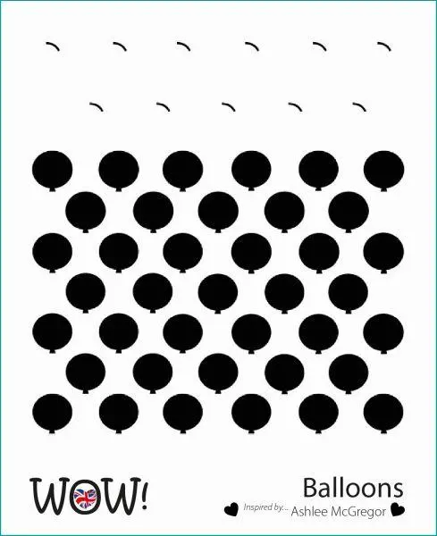 Stencil - Balloons 1