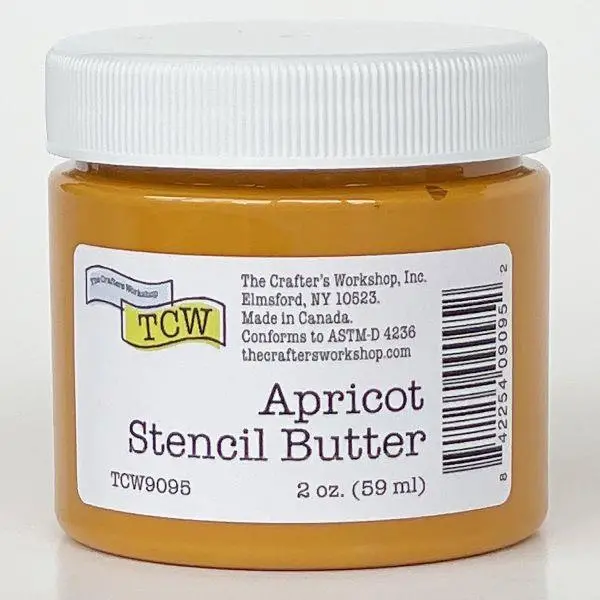Stencil Butter - Apricot 1