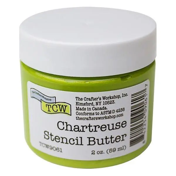 Stencil Butter - Chartreuse 1