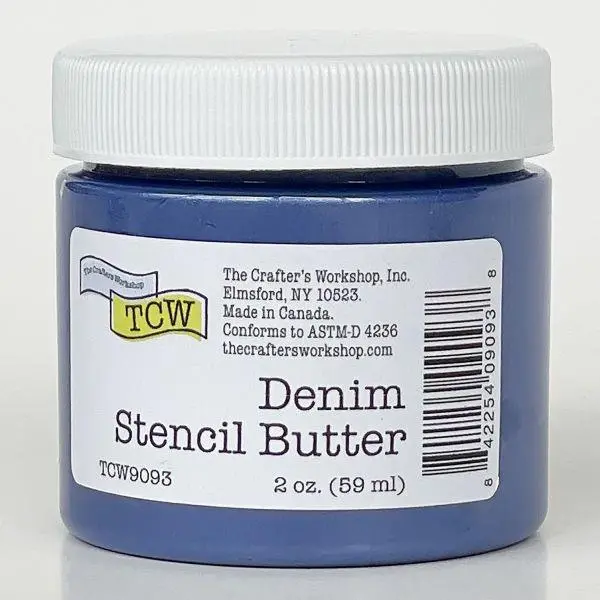 Stencil Butter - Denim 1