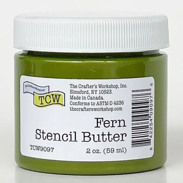 Stencil Butter - Fern 1