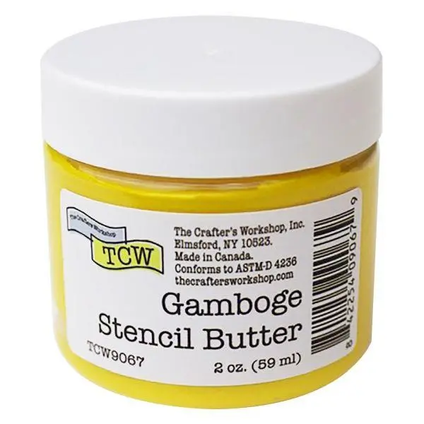 Stencil Butter - Gamboge 1