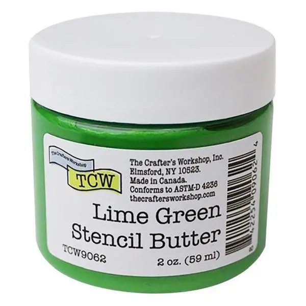 Stencil Butter - Lime Green 1