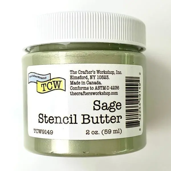 Stencil Butter - Sage 1