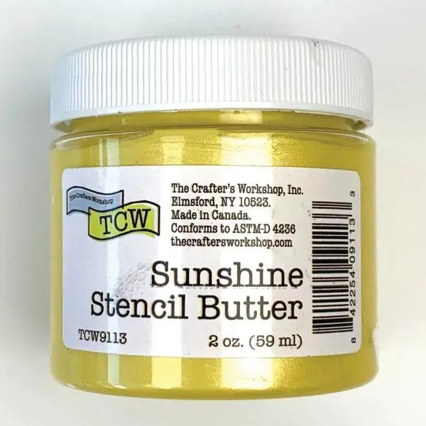Stencil Butter - Sunshine 1