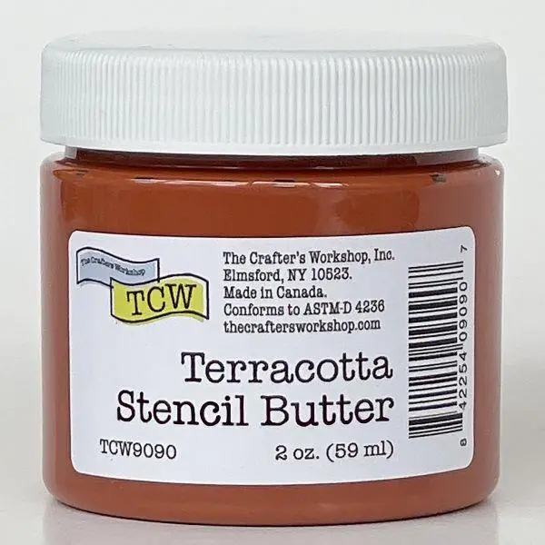 Stencil Butter - Terracotta 1