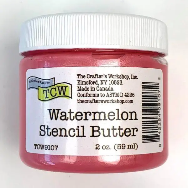 Stencil Butter - Watermelon 1