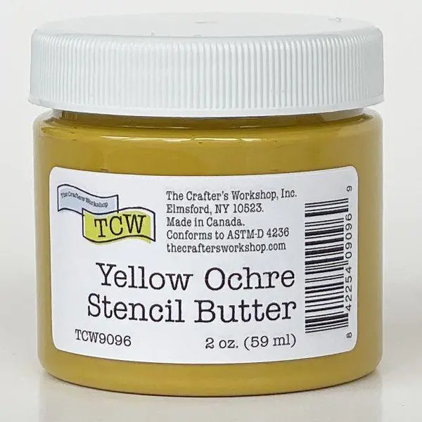 Stencil Butter - Yellow Ochre 1