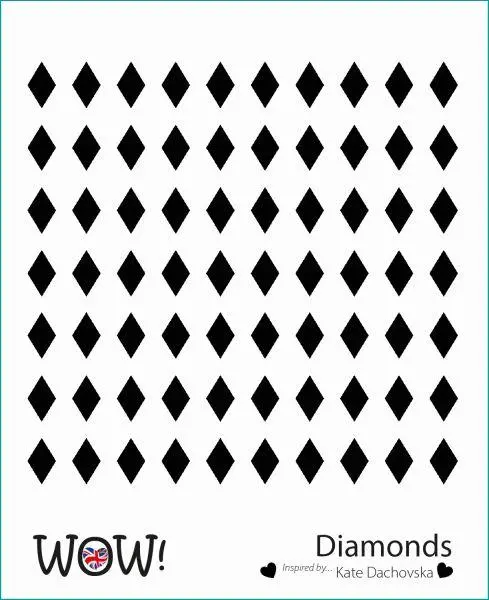 Stencil - Diamonds 1