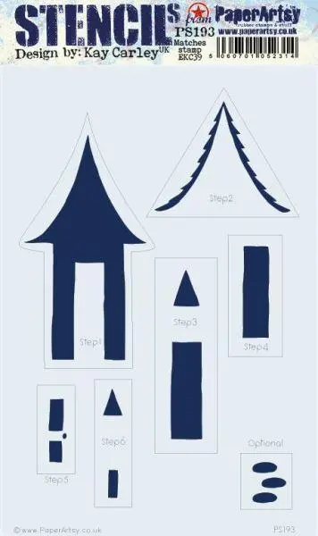 Stencil - Kay Carley #193 (Large) 1