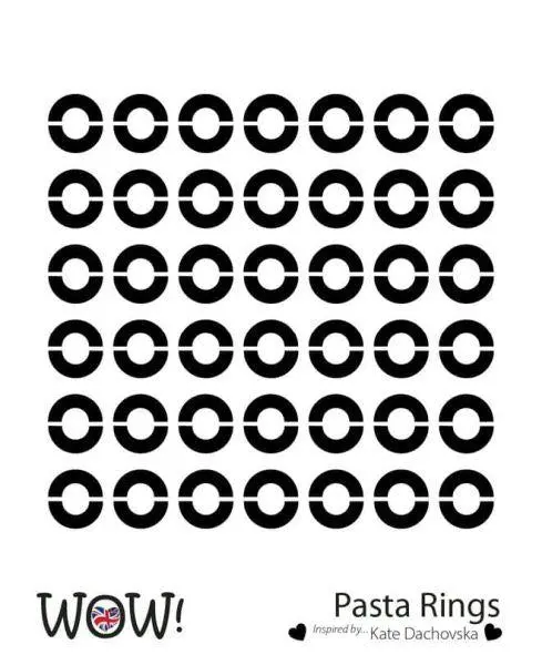 Stencil - Pasta Rings 1