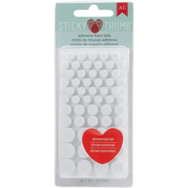 Sticky Thumb - Adhesive Foam Dots 1