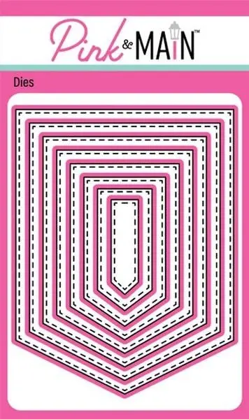 Stitched Pointed Banner Dies 1