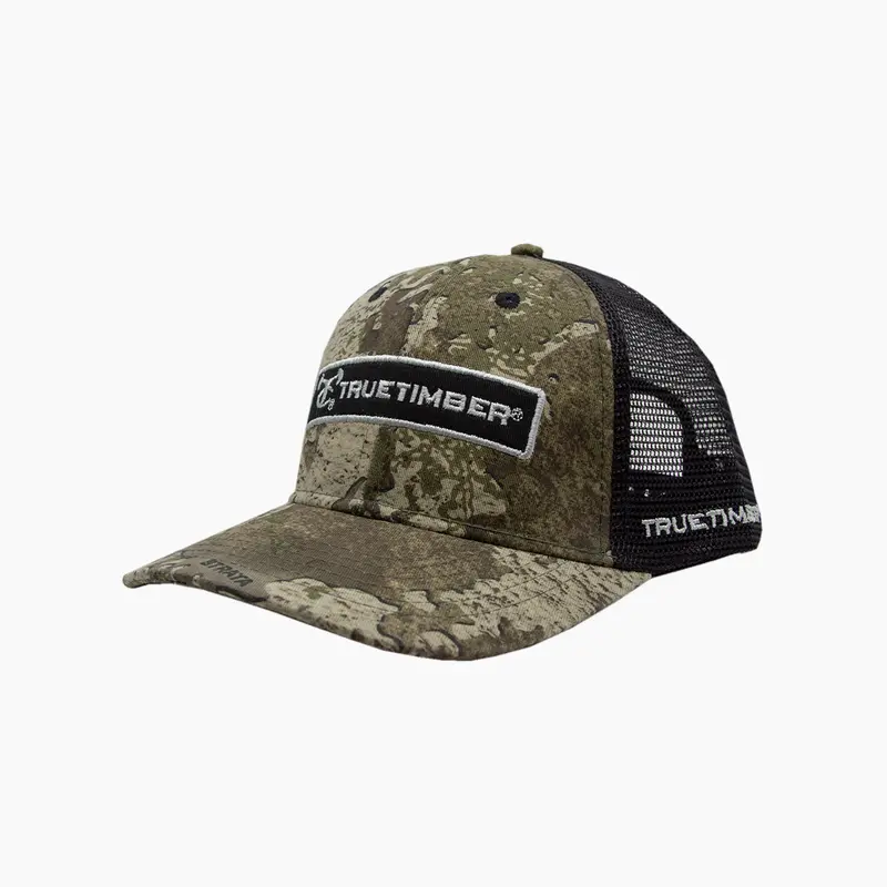 Strata/Black Mesh Cap With Truetimber Logo 1