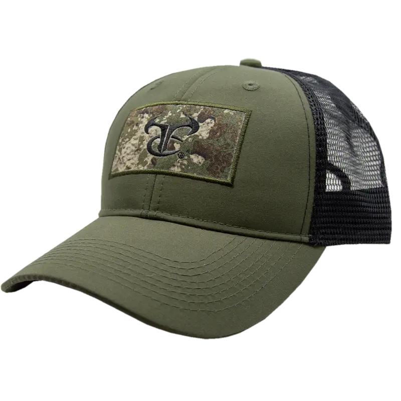 Strata Patch Cap - Olive/Black 1