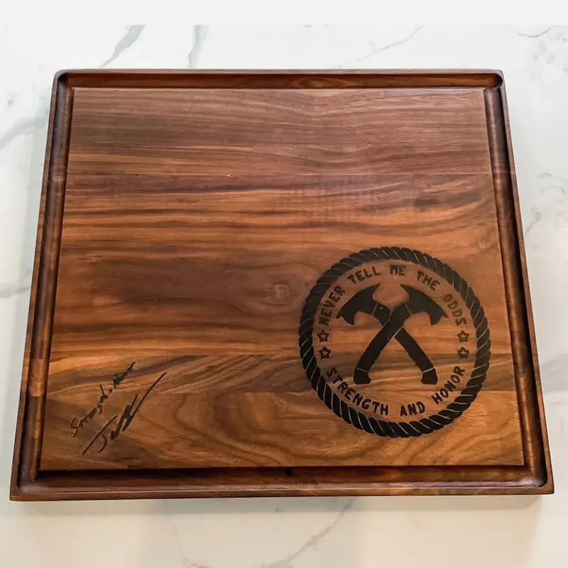 Strength + Honor Large Carving Board 1
