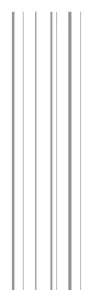 Stripes Impress-Ion Letterpress Press Plate 1