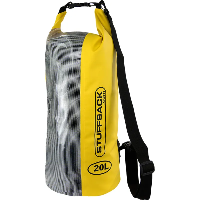 Stuffsack Easy View Dry Bag - 20L Yellow 1