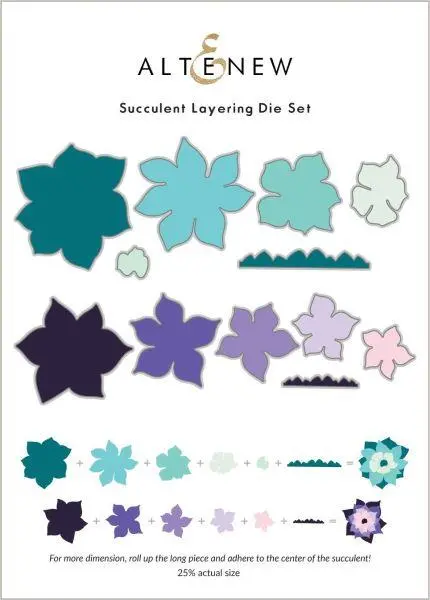 Succulent Layering Die Set 1