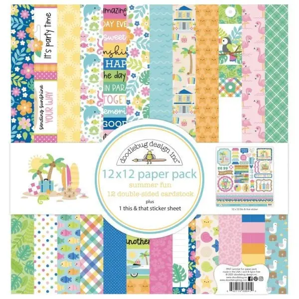 Summer Fun - 12X12 Collection Pack 1