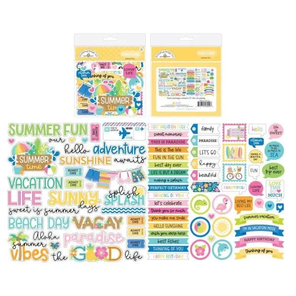 Summer Fun - Die Cuts - Chit Chat 1