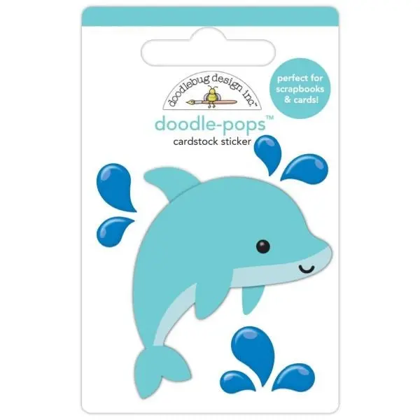 Summer Fun - Doodle Pops - Donnie Dolphin 1