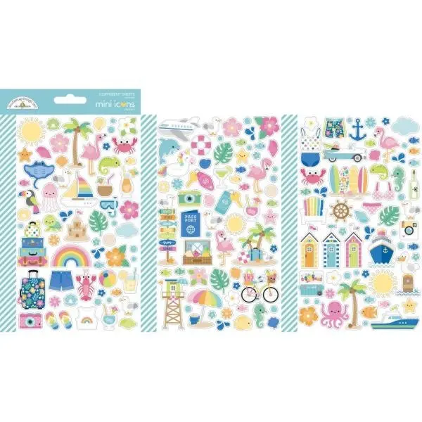 Summer Fun - Mini Icon Stickers 1