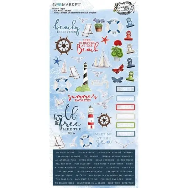 Summer Porch - Washi Tape Sheets 1