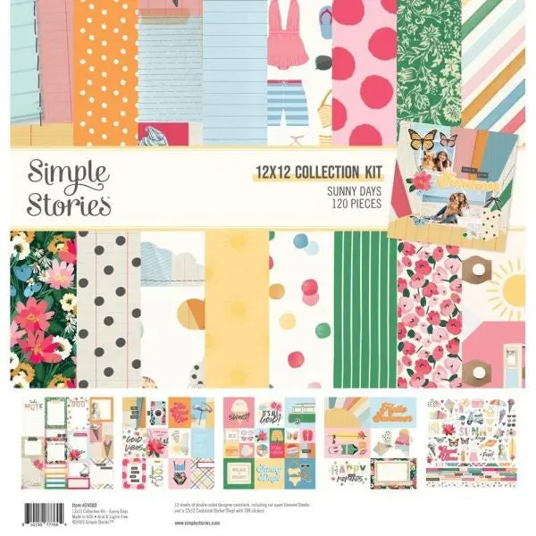 Sunny Days - 12X12 Collection Pack 1