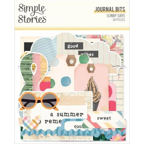 Sunny Days - Journal Bits & Pieces 1