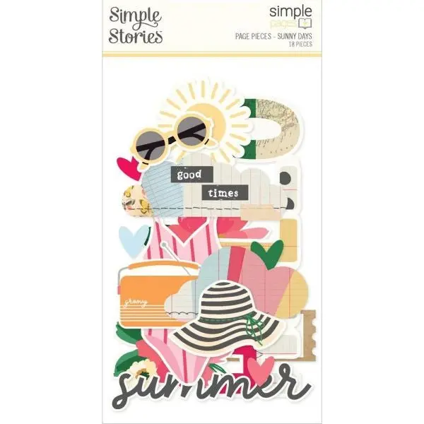 Sunny Days - Simple Pages Page Pieces 1