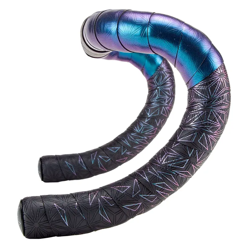 Supacaz Bling Star Fade Tape With Ano Black Plugs 1