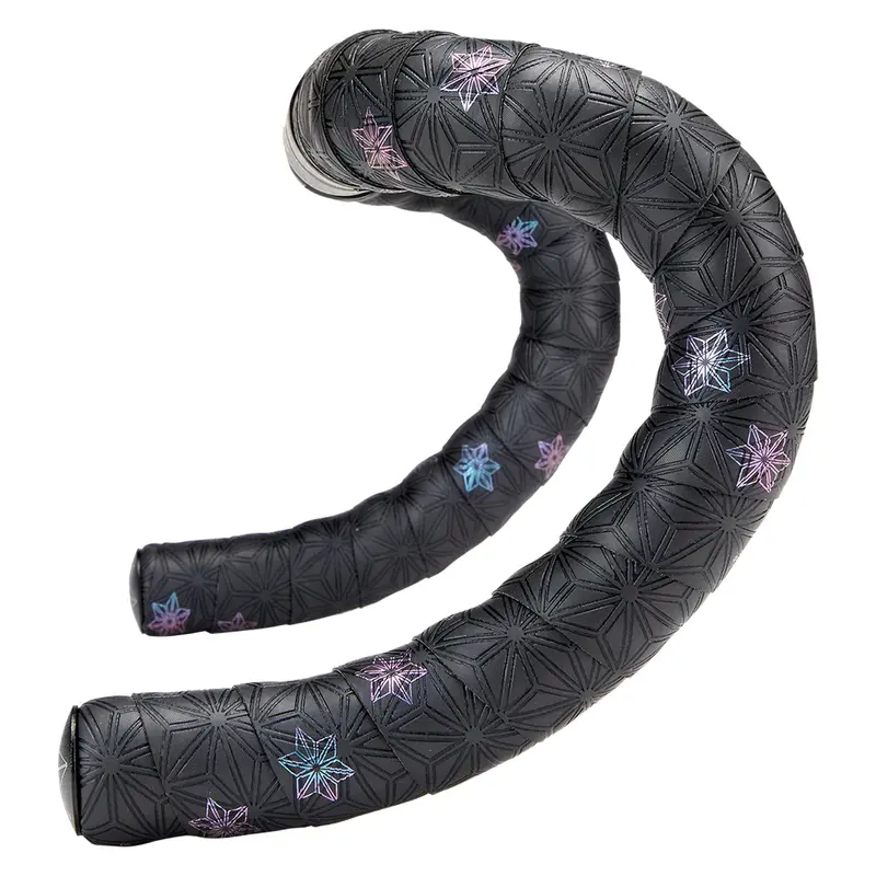 Supacaz Super Sticky Kush Galaxy Tape With Ano Black Plugs 1