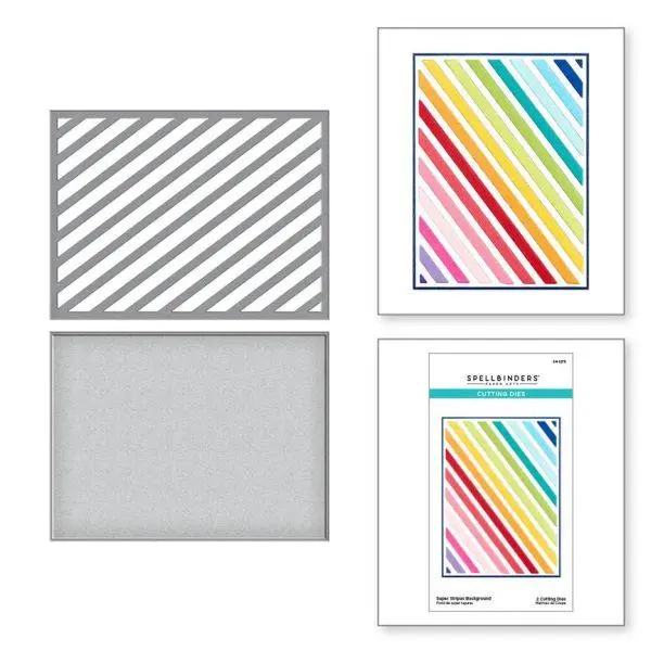 Super Stripes Background Dies 1