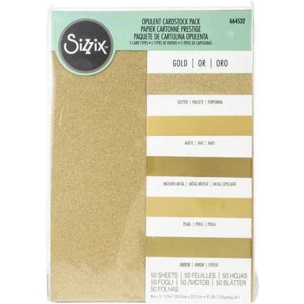 Surfaces Opulent Cardstock - Gold 1