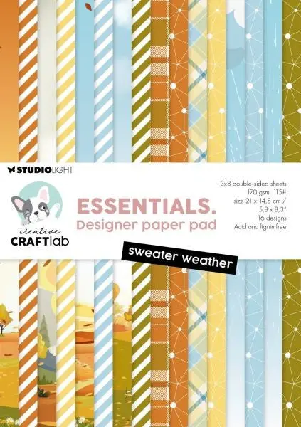Sweater Weather Essentials - Paper Pad 1
