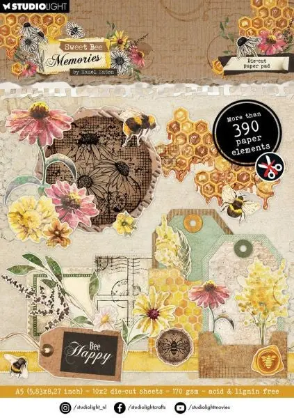 Sweet Bee Memories - Paper Elements Paper Pad 1