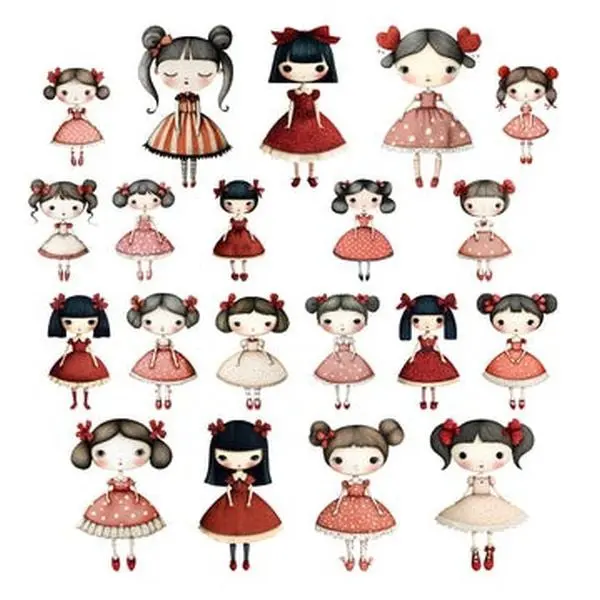Sweet Heart Girls - Ephemera 1