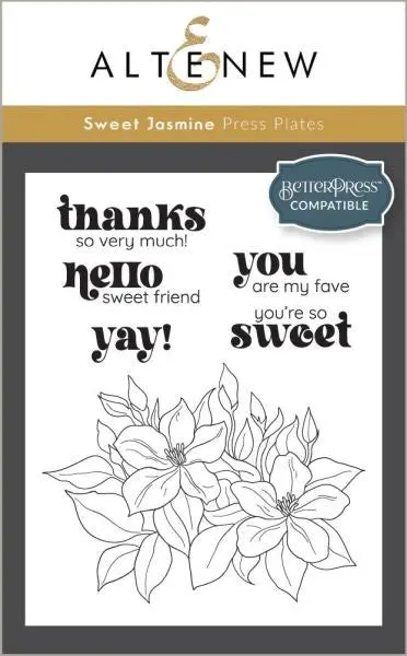 Sweet Jasmine Press Plates 1