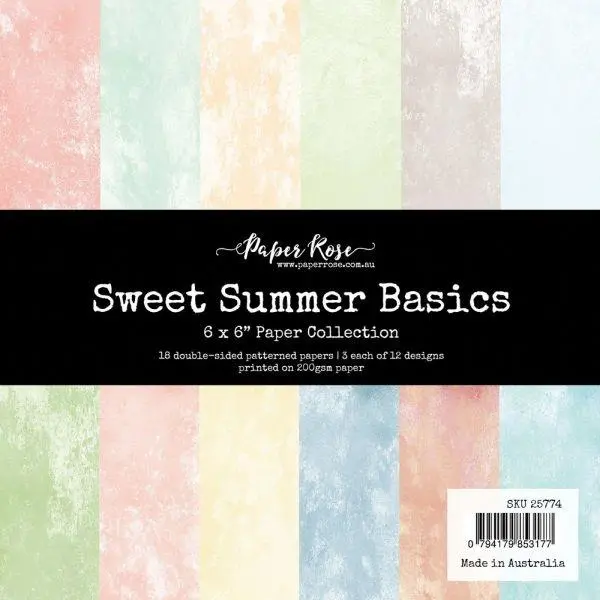Sweet Summer Basics - 6X6 Collection Pack 1
