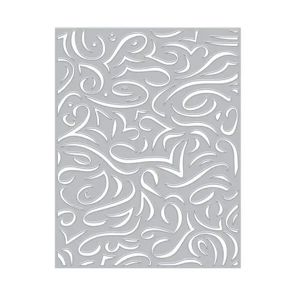 Swirls Confettti Die 1