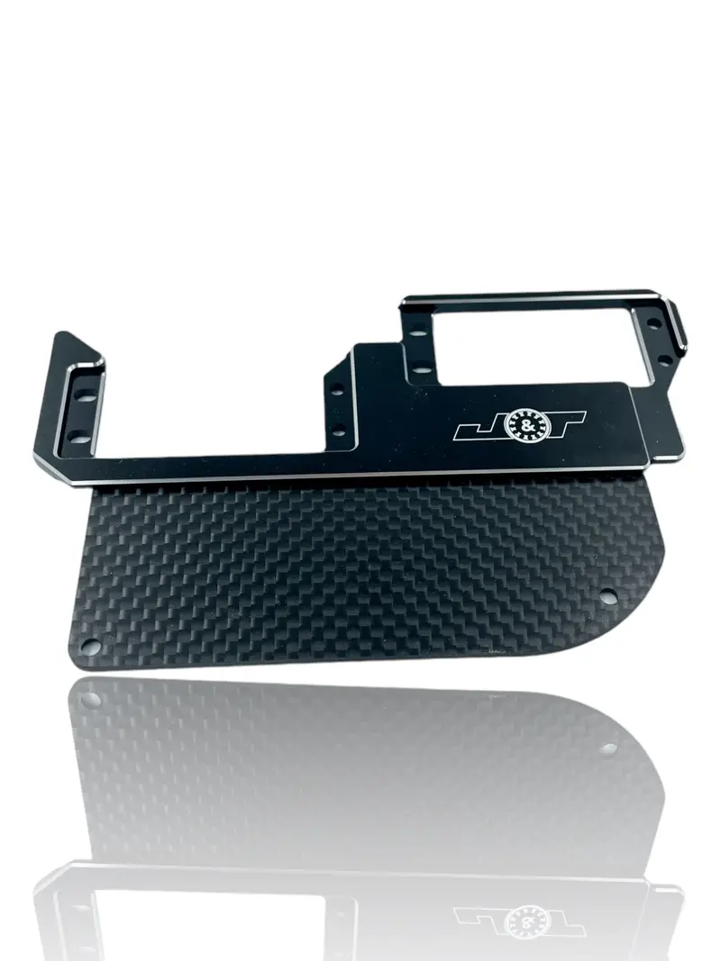 Sworkz Aluminum Radio Stiffener & Carbon Cover 1