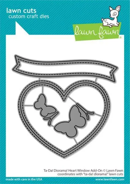 Ta-Da! Diorama! Heart Window Add-On Dies 1
