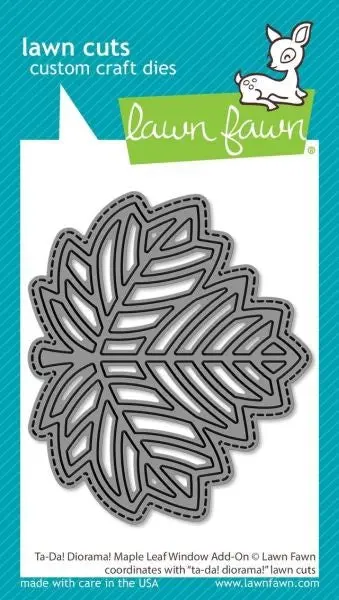 Ta-Da! Diorama! Maple Leaf Window Add On Die 1