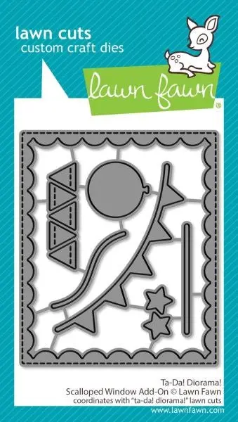 Ta-Da! Diorama! - Scalloped Window Add On Dies 1